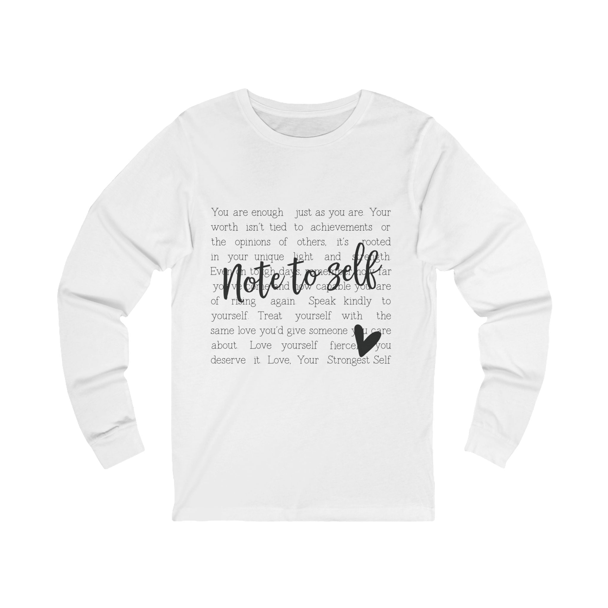 Unisex Jersey Long Sleeve Tee