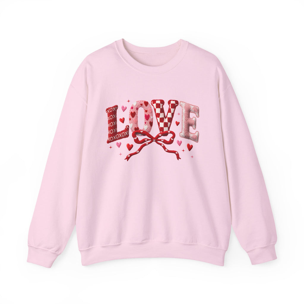 Valentine's Day Crewneck Sweatshirt — Romantic Holiday Pullover