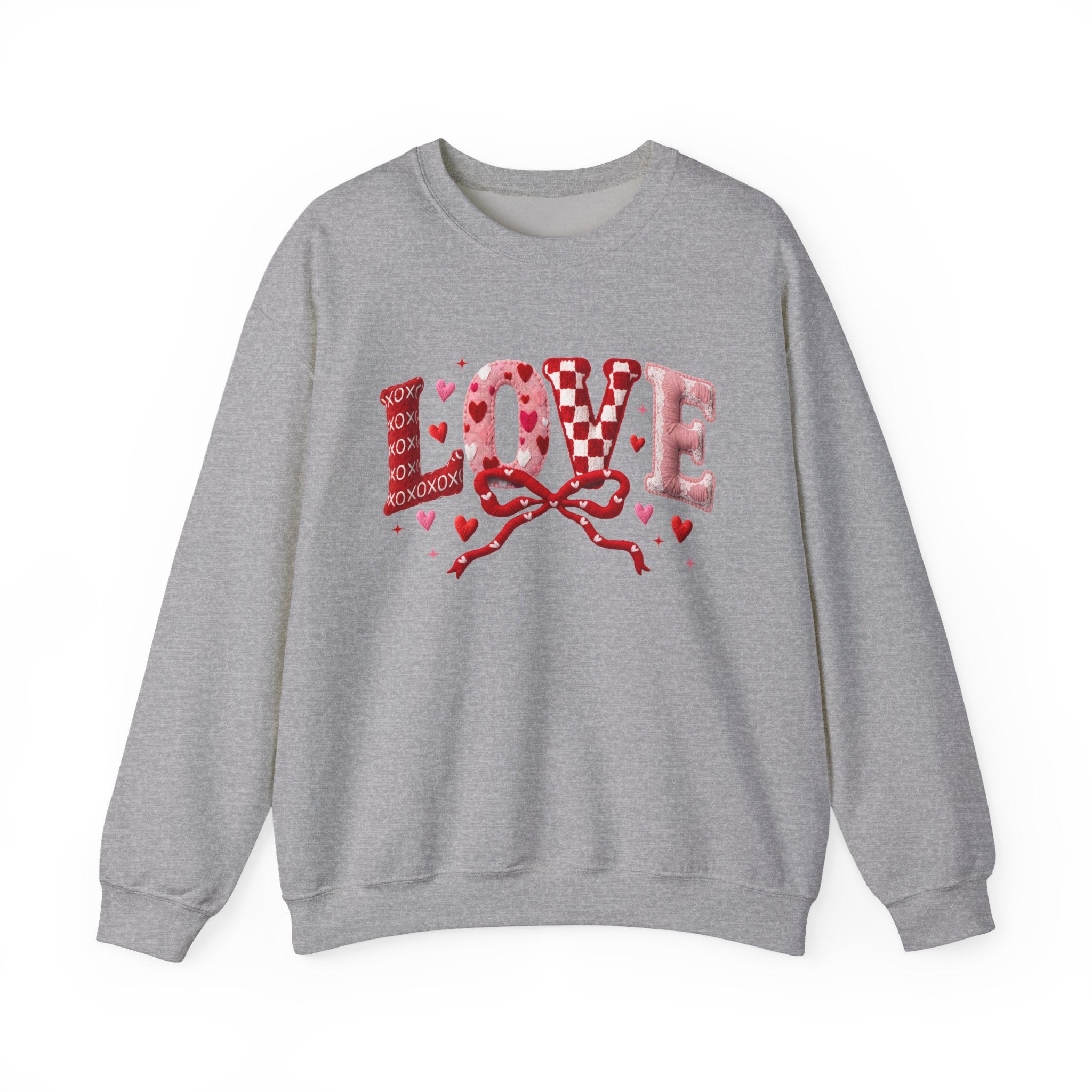 Valentine's Day Crewneck Sweatshirt — Romantic Holiday Pullover