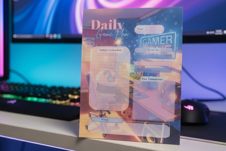 Game on Panda Daily Planner