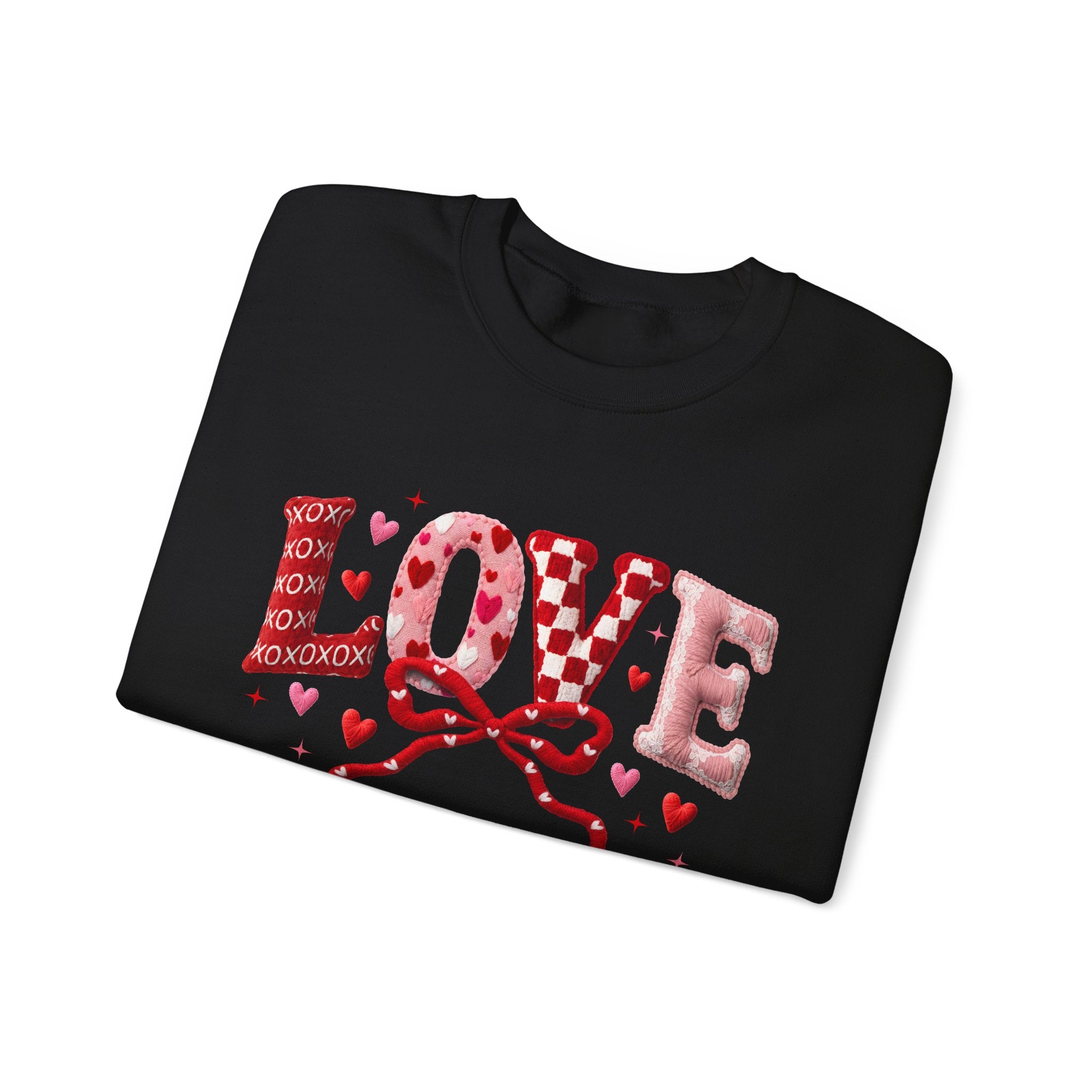 Valentine's Day Crewneck Sweatshirt — Romantic Holiday Pullover