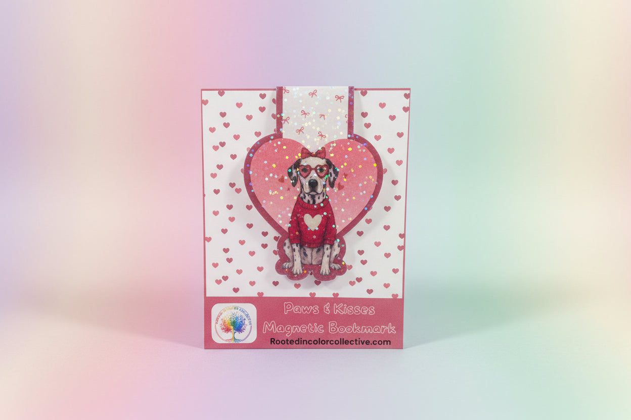 Paws & Kisses Magnetic Bookmarks