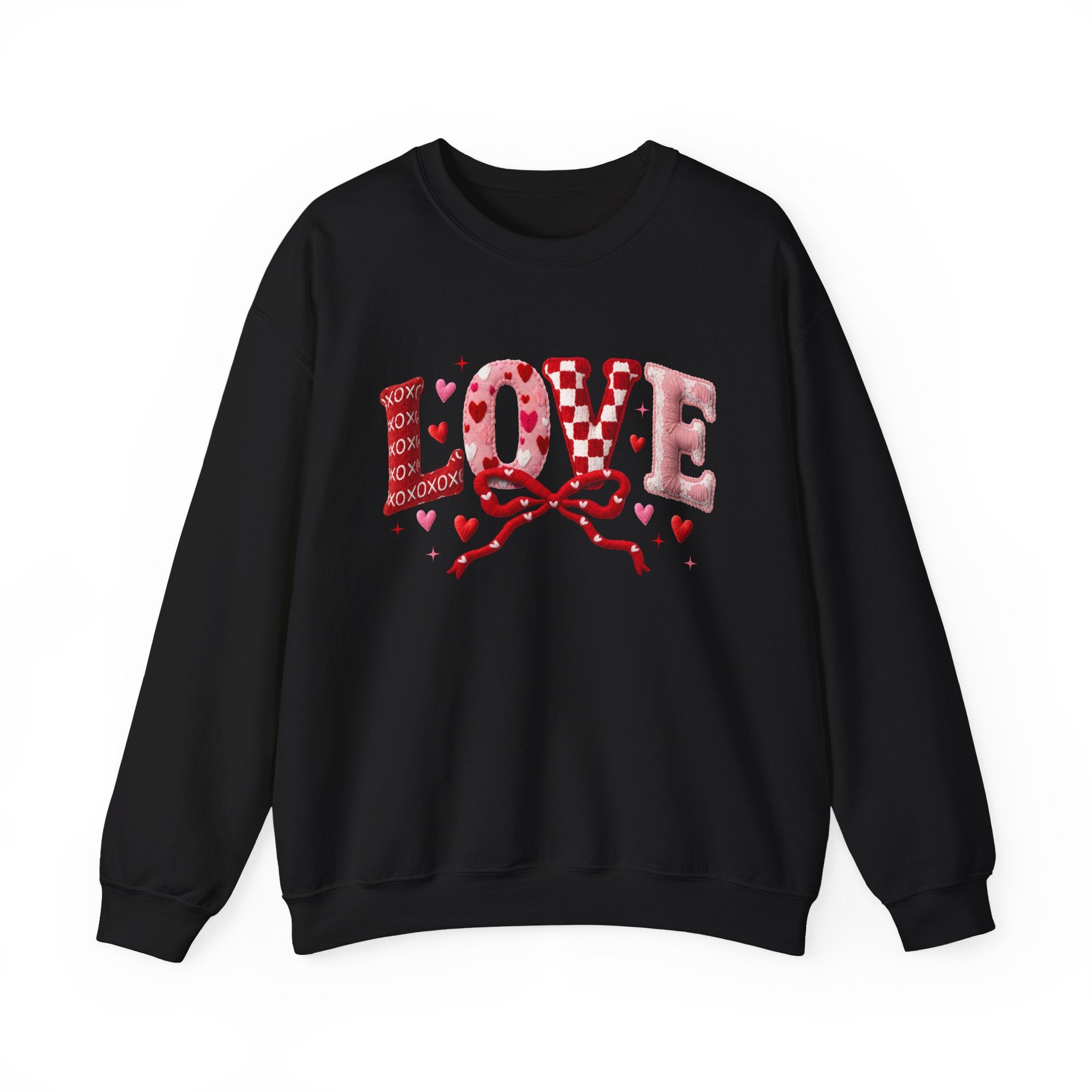 Valentine's Day Crewneck Sweatshirt — Romantic Holiday Pullover