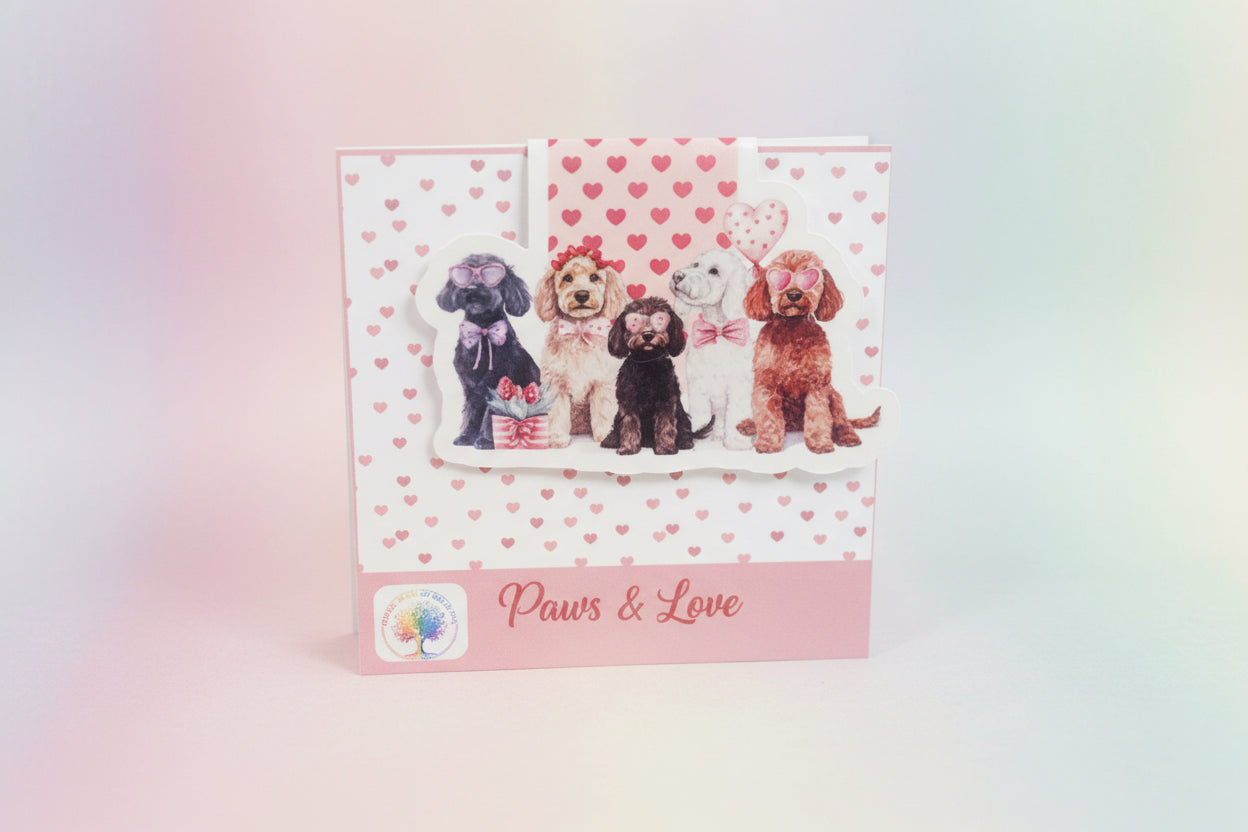 Paws & Kisses Magnetic Bookmarks